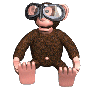 See no evil animated monkey gif