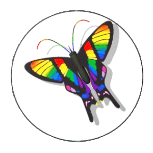 LGBT butterfly animated gif